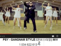 Le Gangnam Style de Psy dépasse le milliard du vues sur Youtube !