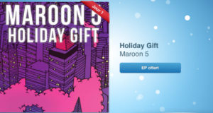 12 jours cadeaux iTunes 2012 – Jour 1 : Maroon 5 - Holiday Gift