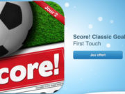 12 jours cadeaux iTunes 2012 – Jour 2 : le jeu Score! Classic Goals