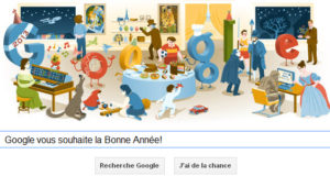 Google vous souhaite une Bonne Année 2013! [Doodle]