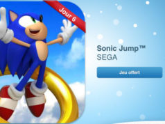12 jours cadeaux iTunes 2012 – Jour 6 : le jeu Sonic Jump