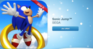 12 jours cadeaux iTunes 2012 – Jour 6 : le jeu Sonic Jump