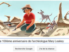Google fête le 100ème anniversaire de l'archéologue Mary Leakey [Doodle]