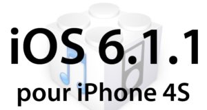 Apple libère l'iOS 6.1.1 uniquement pour l'iPhone 4S