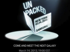 Le Samsung Galaxy S4 sera officiellement présenté le 14 mars 2013 à New-York!