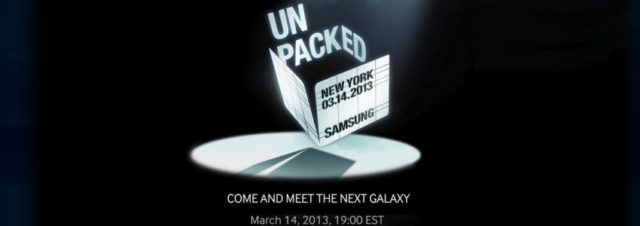 Le Samsung Galaxy S4 sera officiellement présenté le 14 mars 2013 à New-York!
