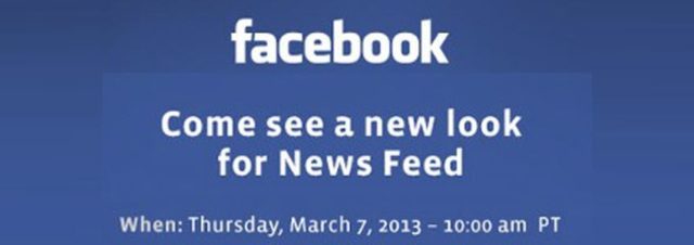 Facebook dévoilera le nouveau fil d'actualités le 7 mars prochain