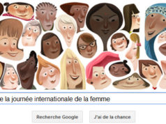 Google fête la journée internationale de la femme