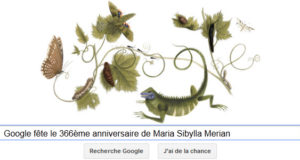 Google fête le 366ème anniversaire de Maria Sibylla Merian [Doodle]