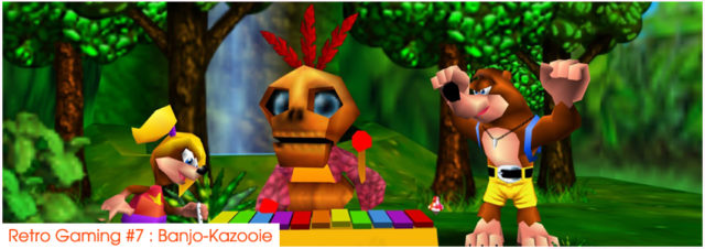 Retro Gaming Banjo Kazooie