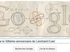 Google fête le 306ème anniversaire de Leonhard Euler [Doodle]