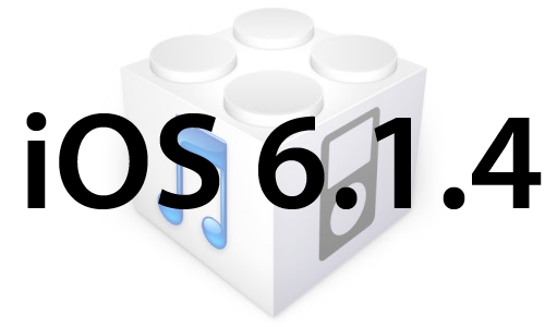 L'iOS 6.1.4 est disponible!