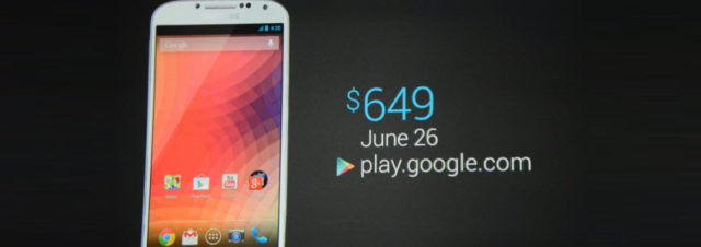 Google I/O : un Samsung Galaxy S4 "Google Edition"