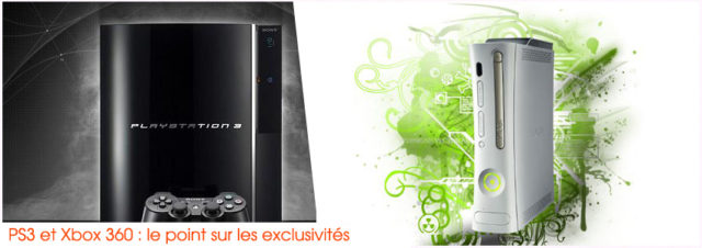 Exclusivités PS3 et Xbox 360