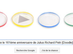 Google fête le 161ème anniversaire de Julius Richard Petri [Doodle]