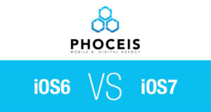 Comparaison graphique iOS 6 vs iOS 7 [infographie]