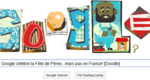 Google célèbre la Fête des Pères...mais pas en France! [Doodle]