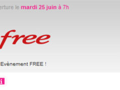 Free de nouveau sur Vente-Privee.com à compter du 25 juin 2013