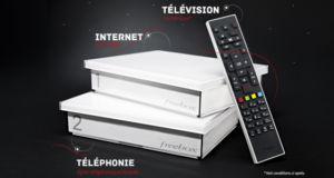 Forfait Freebox V5 Design Crystal + option TV à 1,99€ sur Vente-privée.com