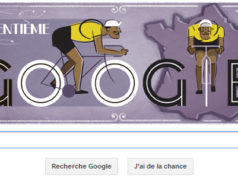 Google fête le 100ème Tour de France