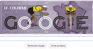 Google fête le 100ème Tour de France