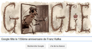 Google fête le 130ème anniversaire de Franz Kafka