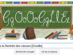 Google fête la Rentrée de classes [Doodle]
