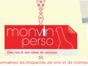 MonVinPerso.com personnalisation d'étiquettes de vins