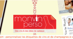 MonVinPerso.com personnalisation d'étiquettes de vins