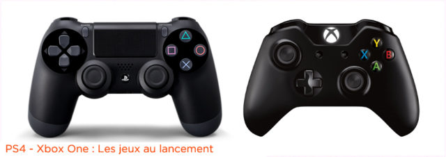 Jeux de lancement Playstation 4 Xbox One