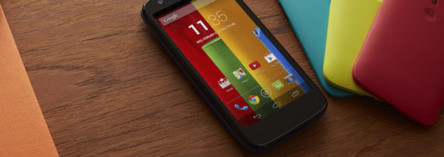 Motorola officialise le Moto G et sera disponible en Europe!