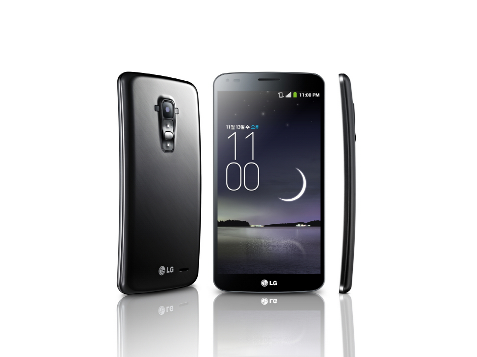 LG G Flex, le mobile à écran incurvé et à la coque qui s'auto-répare de LG