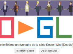 Google fête le 50ème anniversaire de la série Doctor Who [Doodle]