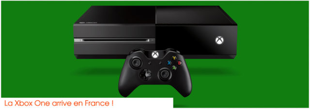 Sortie de la Xbox One