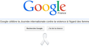 Google célèbre Journée internationale pour l'élimination de la violence à l'égard des femmes [Doodle]