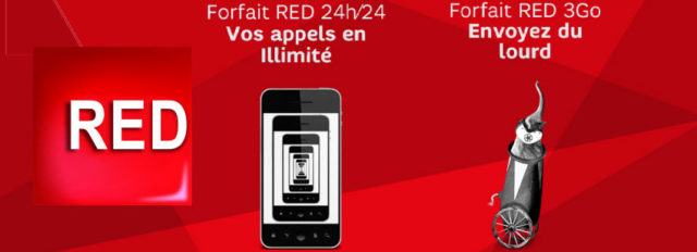 RED de SFR bradé sur Vente-Privee.com et encore plus après l'annonce de Free Mobile!