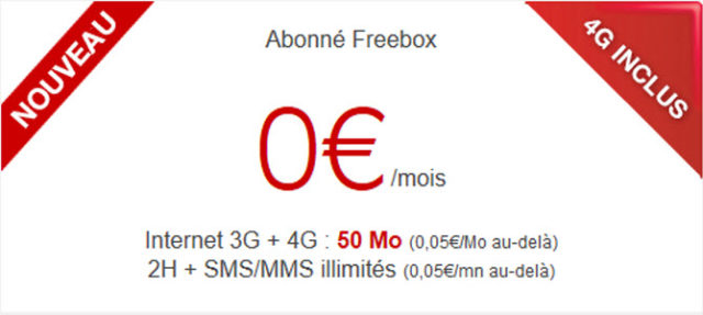 Free Mobile étend la 4G à son offre à 2€ et en profite pour ajouter les MMS