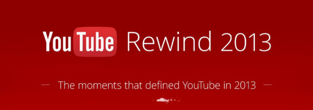 Youtube Rewind 2013 : la rétrospective de l'année 2013 des vidéos les plus vues sur Youtube