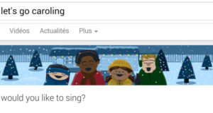 Easter Egg Google : tapez "let's go caroling" sur votre mobile et préparez-vous à chanter!