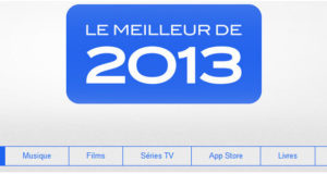 Le top iTunes 2013 est disponible