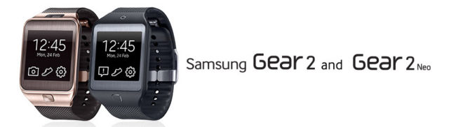 WC2014 - Samsung annonce les montres connectées Gear 2 et Gear 2 Néo