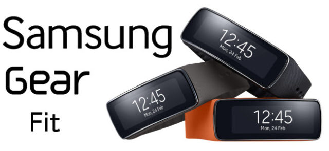 #MWC2014 - Samsung lance le Gear Fit, un bracelet connecté à écran incurvé