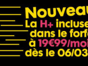 La H+ débarque enfin chez Sosh sur son forfait à 19,99€ mais en profite pour supprimer l'offre Cineday