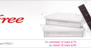 L'offre Freebox Crystal à 1,99€/mois pendant 1 an est prolongée jusqu'au 20 mars 2014 6h