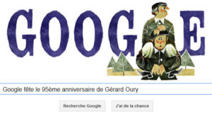 Google fête le 95ème anniversaire de Gérard Oury [Doodle]