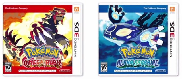 De nouvelles aventures de Pokémon en novembre 2014 : Pokémon Rubis Oméga et Pokémon Saphir Alpha