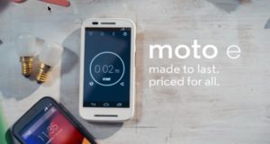 Motorola lève le voile sur le Moto E qui sera commercialisé à 119€ Motorola lève le voile sur le Moto E qui sera commercialisé à 119€