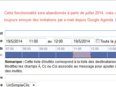 Google mettra fin à l'envoi d'invitations Google Agenda depuis Gmail en juillet 2014