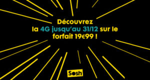 #Sosh – La 4G est maintenant disponible sur le forfait à 19,99€ jusqu’au 31/12/2014 et une nouvelle option fait son apparition #Sosh - La 4G est maintenant disponible sur le forfait à 19,99€ jusqu'au 31/12/2014 et une nouvelle option fait son apparition