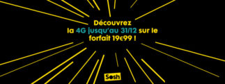 #Sosh - La 4G est maintenant disponible sur le forfait à 19,99€ jusqu'au 31/12/2014 et une nouvelle option fait son apparition